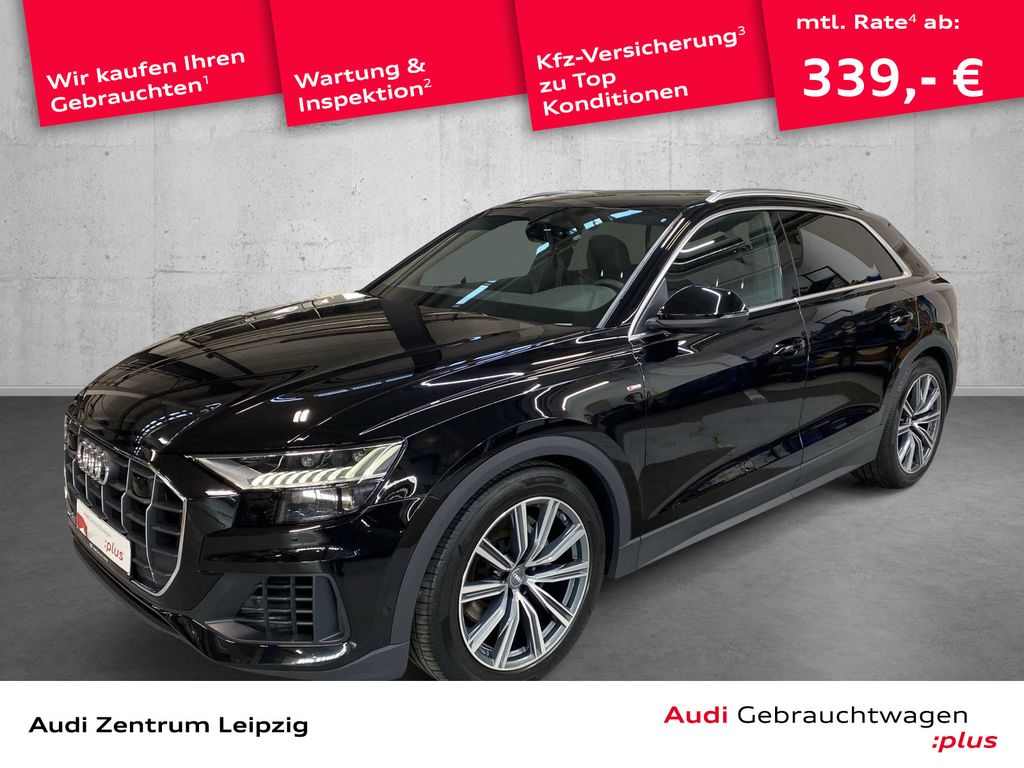 Audi Q8 55 TFSI qu. *S-line*HD-Matrix*AHK*Pano*