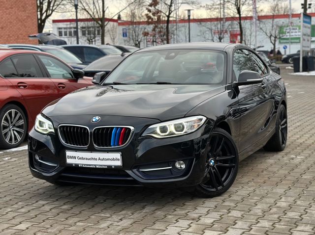 BMW 220i Aut. Coupé Sport Line Navi Leder Bi-Xenon