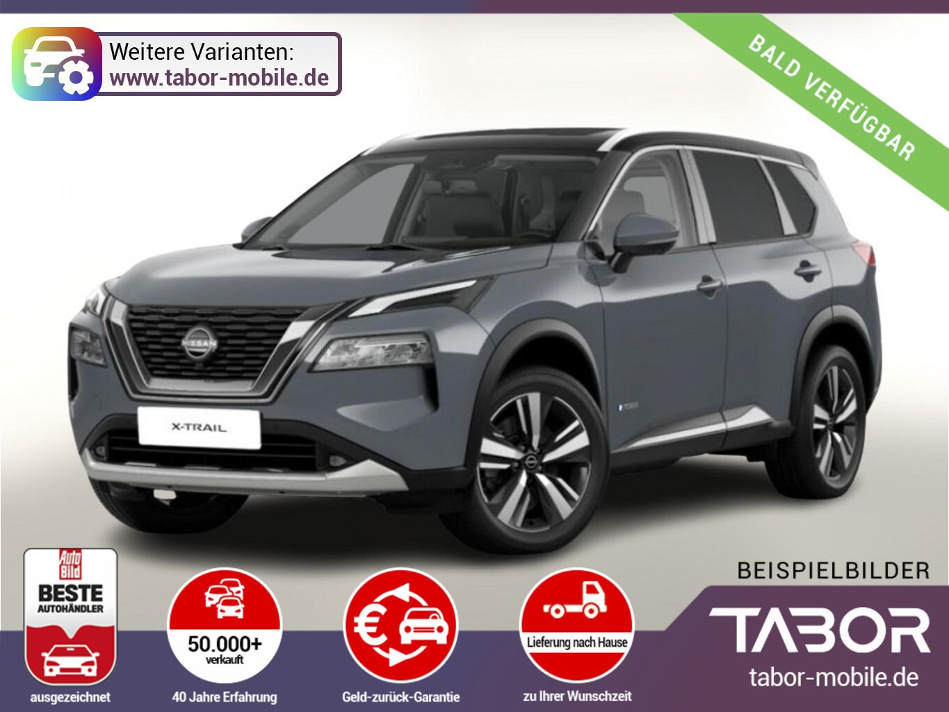 Nissan X-Trail Tekna Pano 4xSHZ HUD PrivG LED 360° Nav