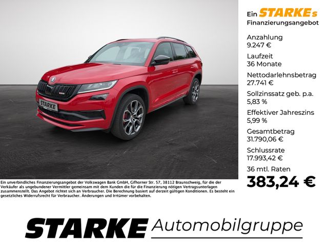 Skoda Kodiaq RS 2.0 TDI DSG 4x4  AHK Standheiz Navi LE