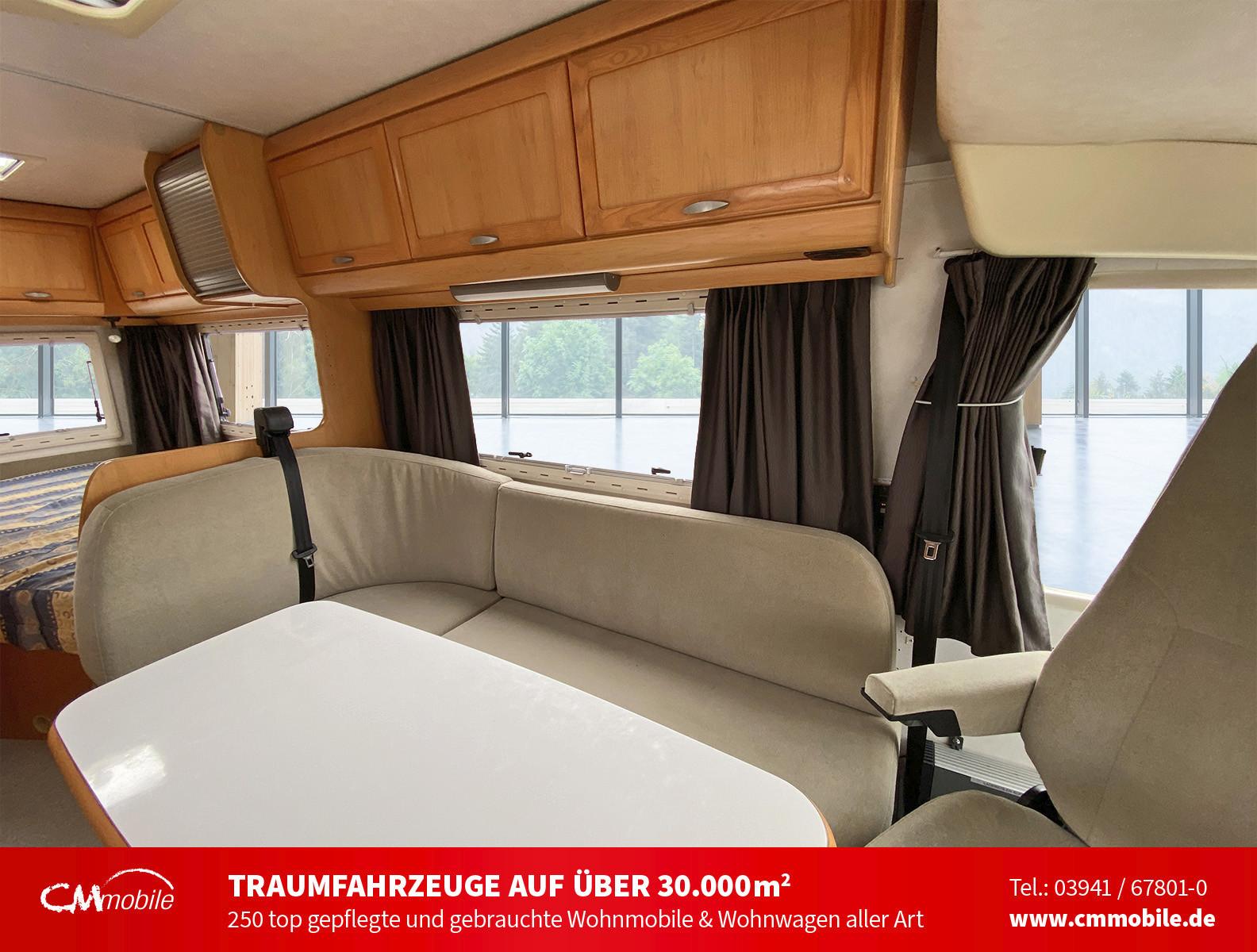 HYMER / ERIBA / HYMERCAR Classic BC 575 - Hub&Festbett -