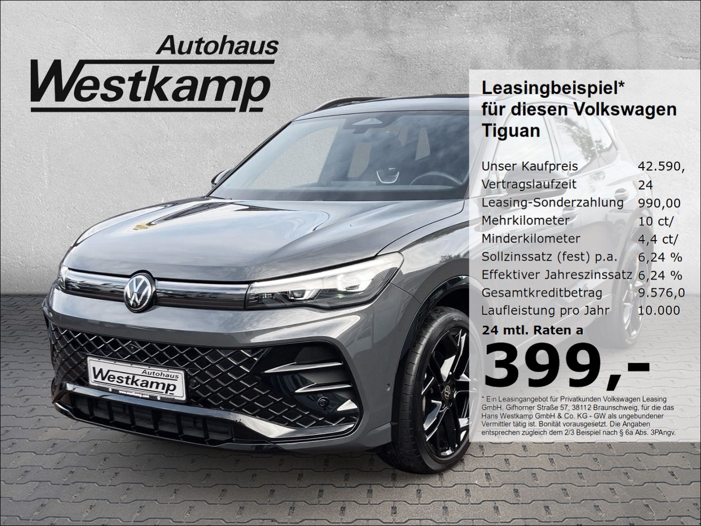Volkswagen Tiguan R-Line Black-Style 2,0 TSI DSG 4MOTION An