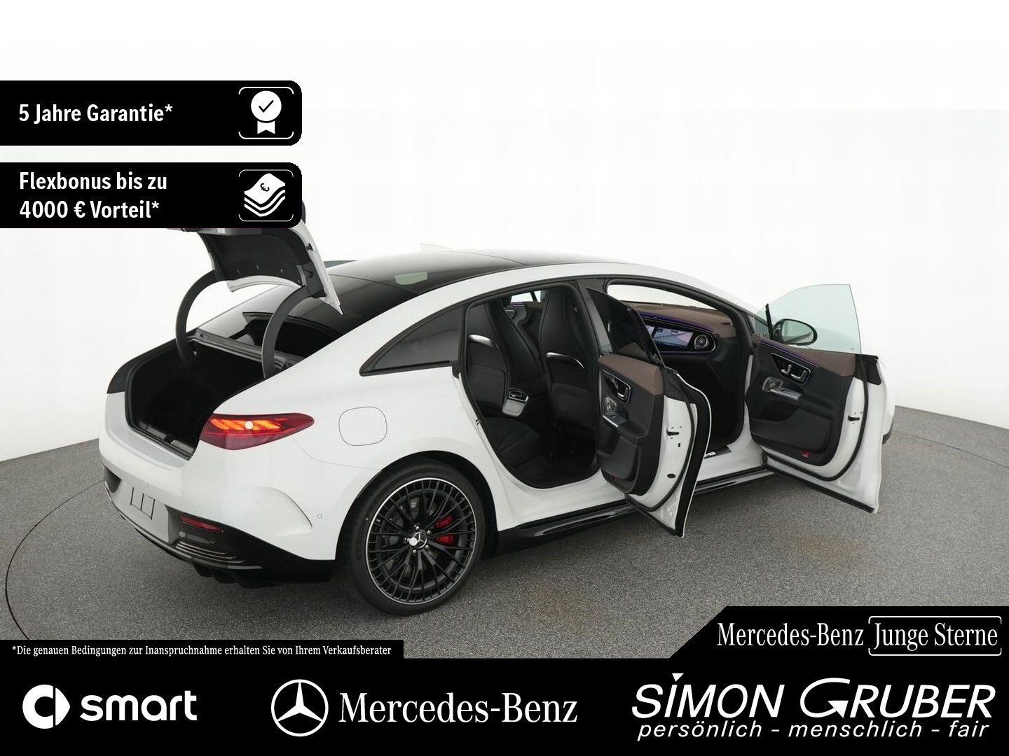 Fahrzeugabbildung Mercedes-Benz EQE 43 4M AMG NightII Carbon Airmatic HUD Hyper