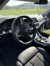 BMW 320d Touring Sport Line Automatik Sport Line - BMW mit Diesel-Antrieb: Weiß, Teilleder, Kombi