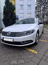 Volkswagen Passat CC 2.0 TDI BlueMotion Technology AHK - Volkswagen Passat CC: Weiß