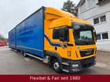 MAN 12.220 Jumbozug 120m³+Wecon Anhänger,Standklima - Jumbo Anhänger