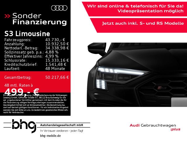 AUDI S3 Limousine S-tronic