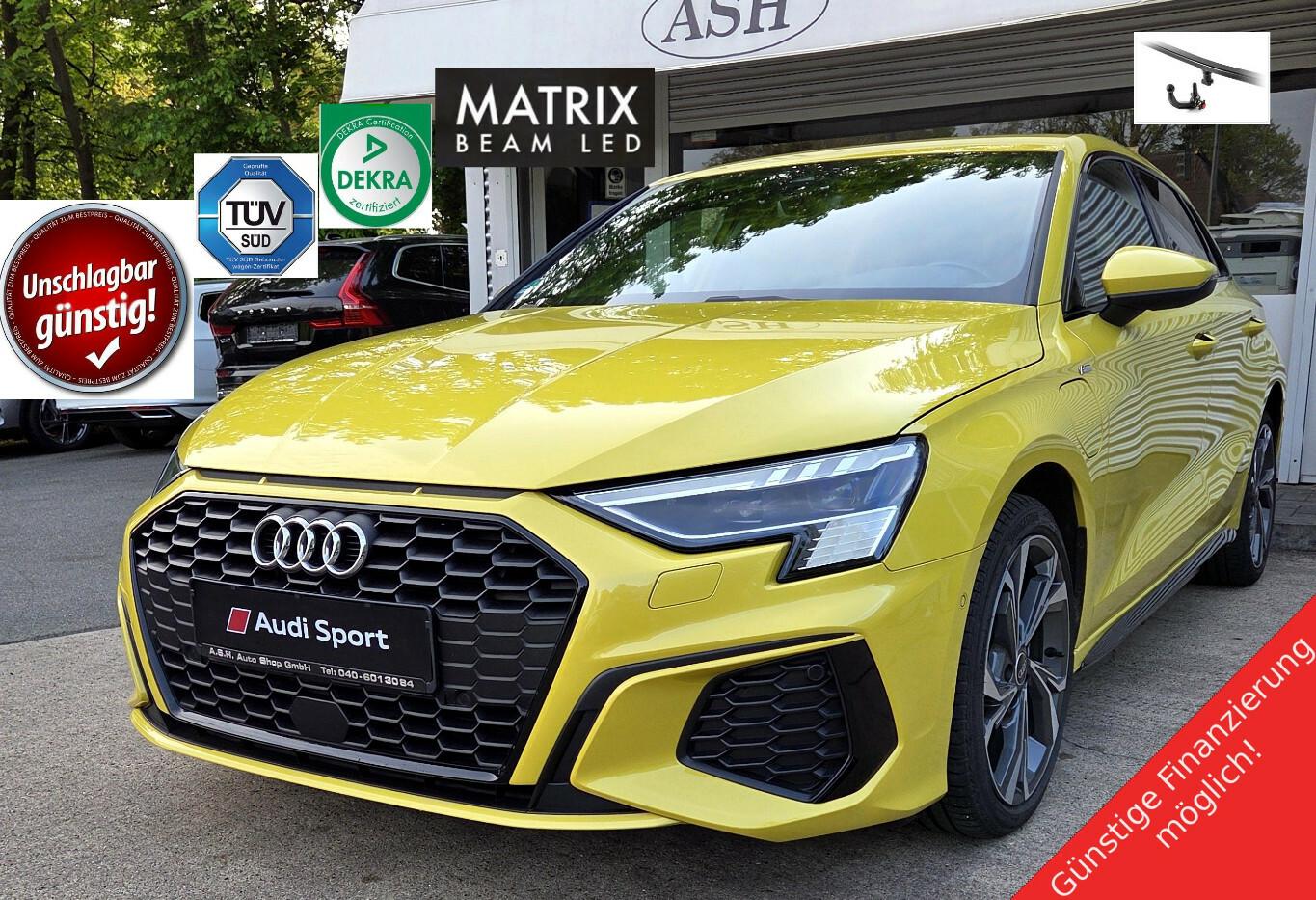 Audi A3 Sportb.S-Line.Matrix.HuD.Led.KeylGo.Cam.AHK