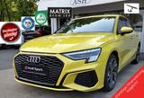 Audi A3 Sportb.S-Line.Matrix.HuD.Led.KeylGo.Cam.AHK - mit Hybrid-Antrieb: Gelb, Kleinwagen