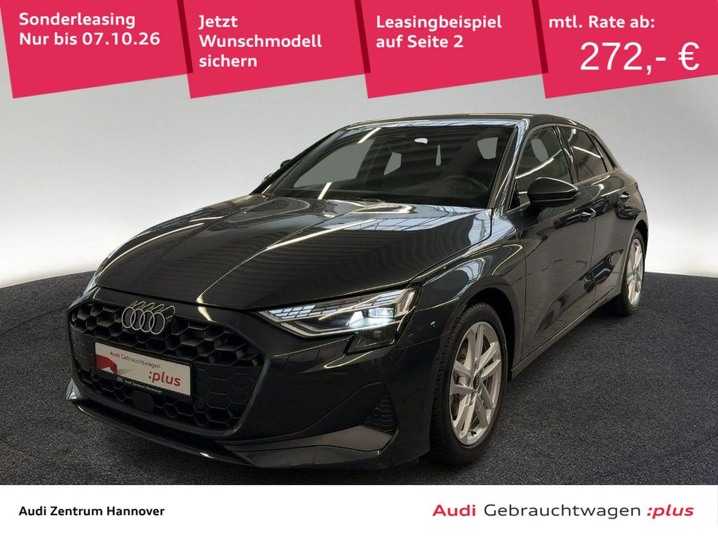 Audi A3 Sportback 30 TDI Kamera AHK Navi virtual LED