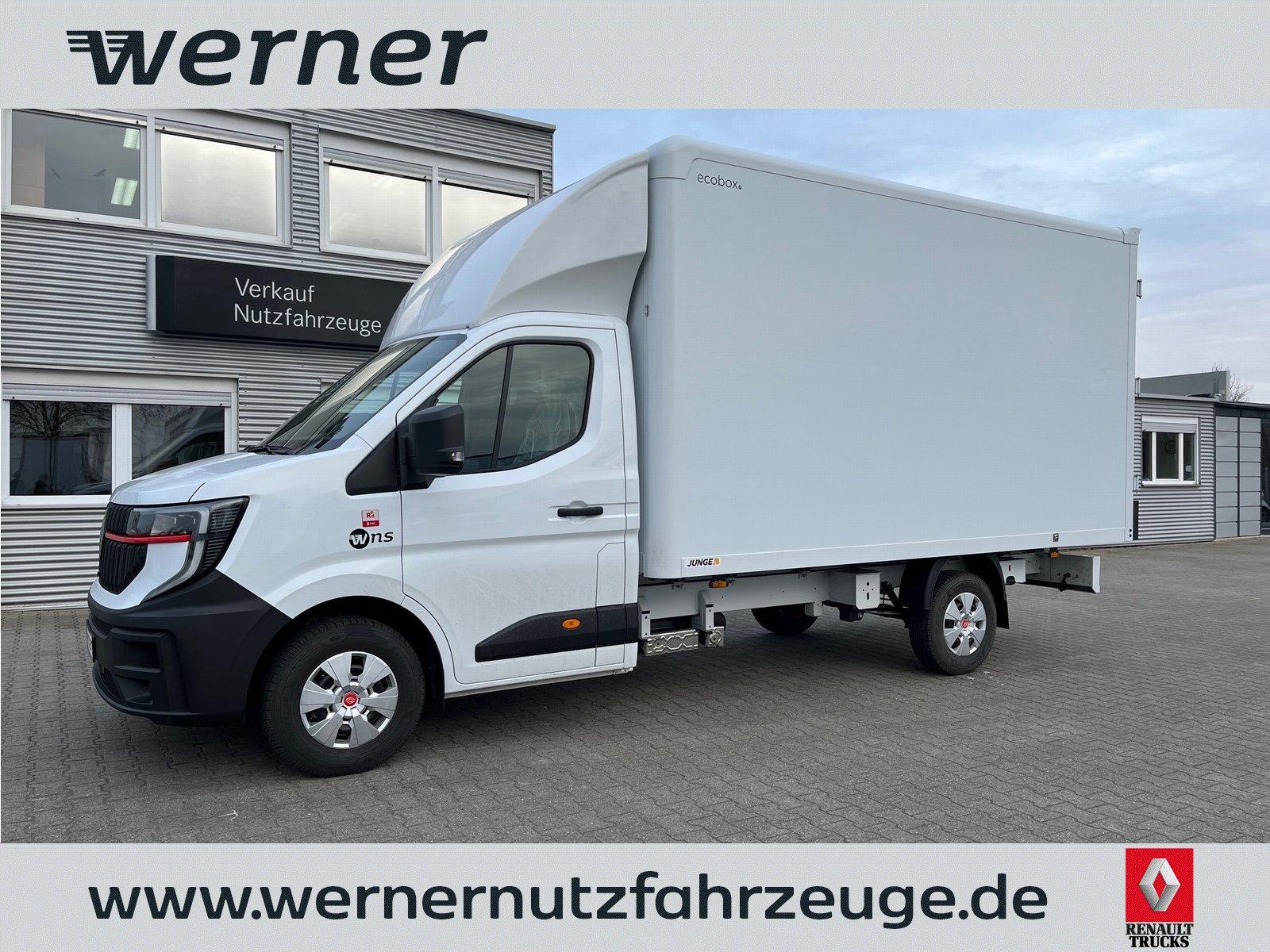 Renault MASTER RED 150PS Junge Koffer Kamera *NL 1020kg*