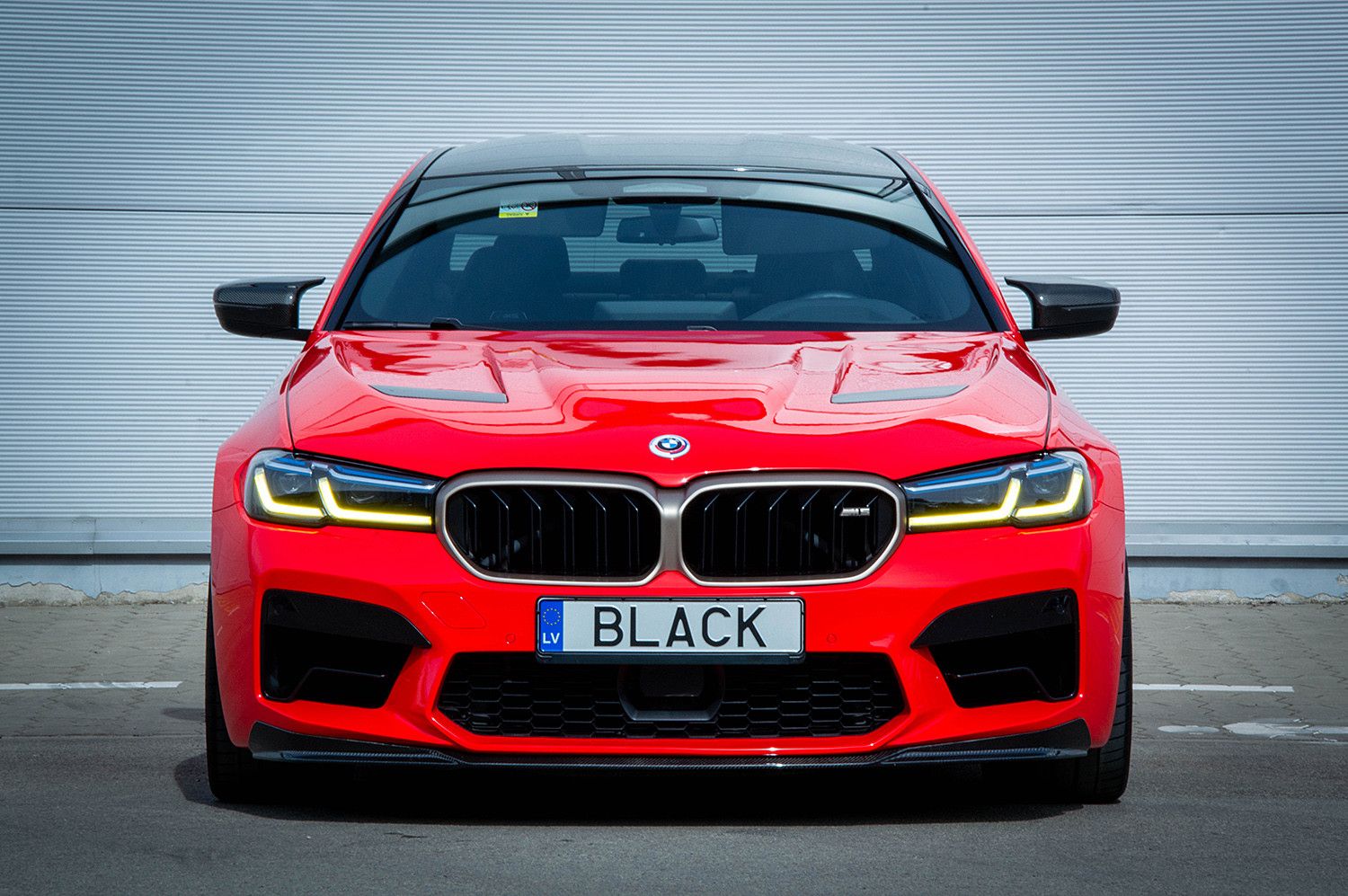 BMW M5 Competition xDrive Rosso Corsa / KW / Bowers