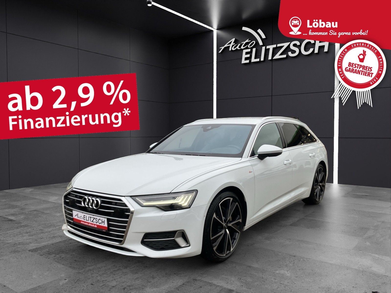 Fahrzeugabbildung Audi A6 Avant 50 TDI quattro sport Matrix Navi ACC AH