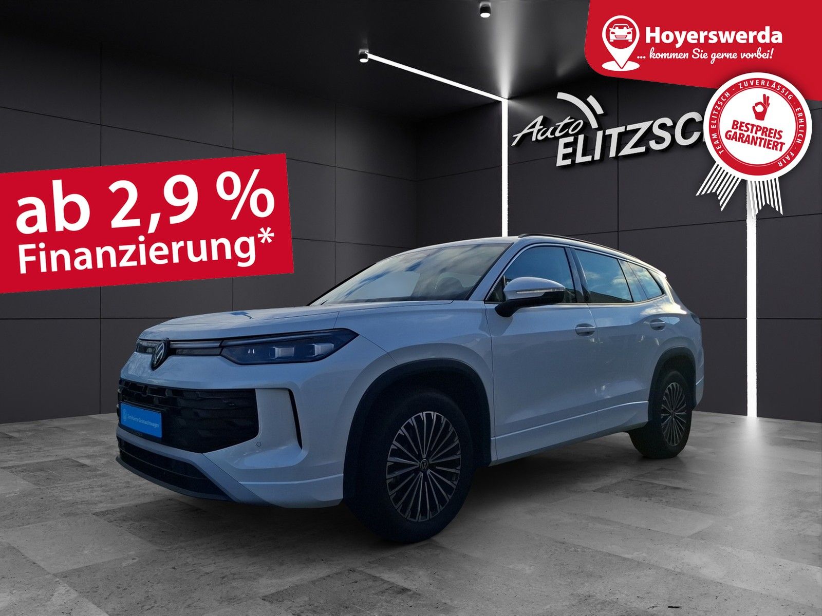 Fahrzeugabbildung Volkswagen Tayron TDI Life DSG 4M LED AHK Navi AID ACC RFK