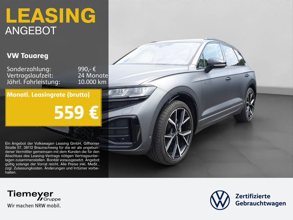 Volkswagen Touareg 3.0 TDI R-LINE BLACK UPE125 LM22 PANO LU