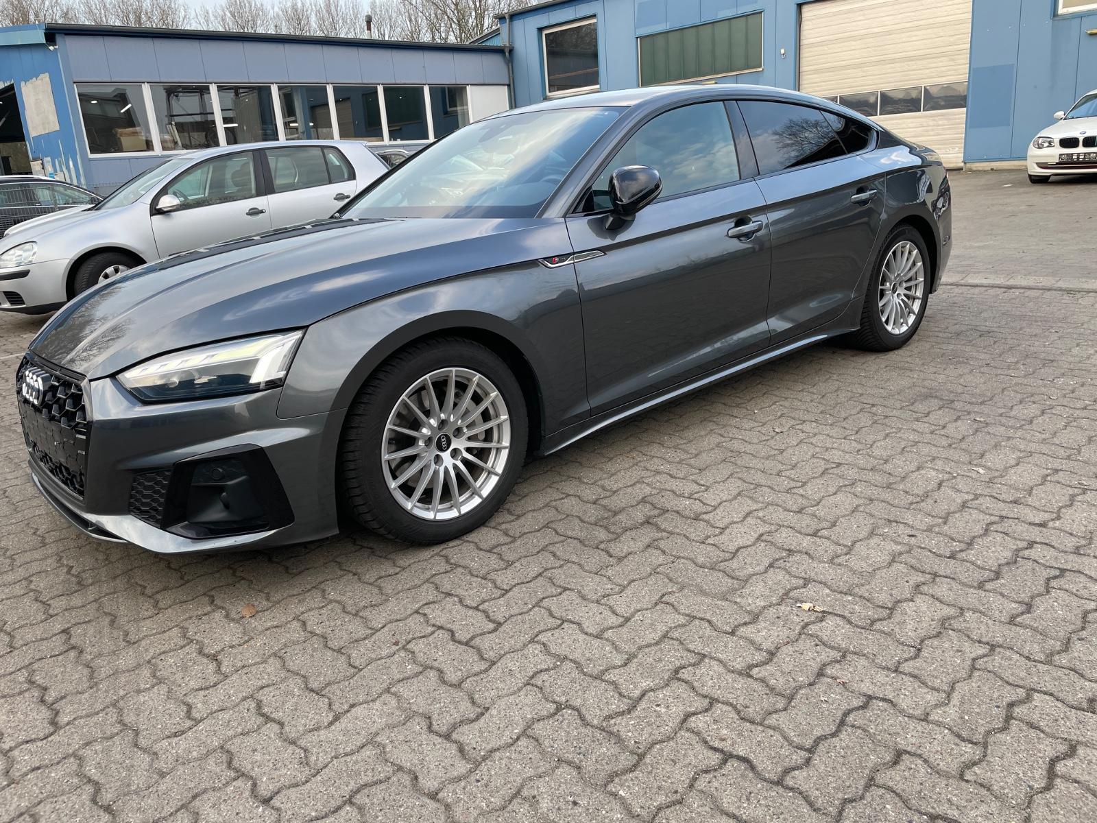 Audi A5 Sportback 40 TDI quattro S line-Virtual-8xAlu