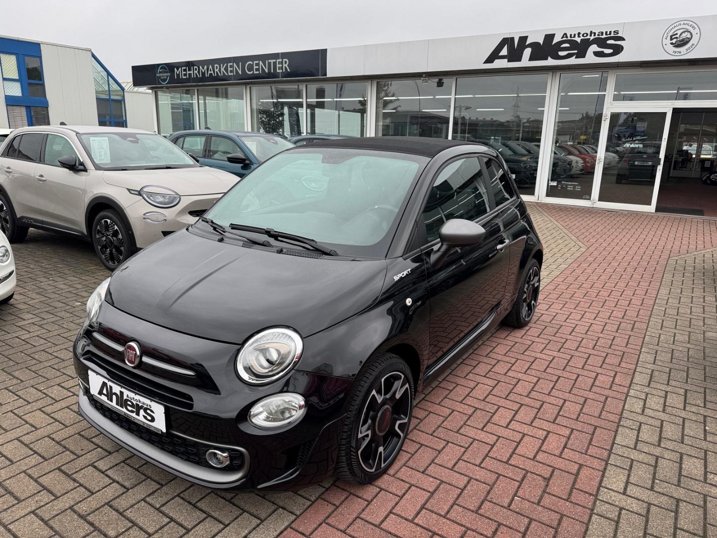 Fiat 500C Sport+ALLWETTER+CARPLAY+PDC+KLIMAAUTO+TEMPO