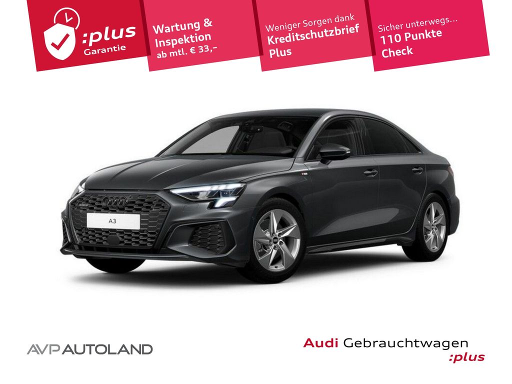 Abbildung Leasingangebot Audi A3 Limousine 40 TDI quattro S tronic S line