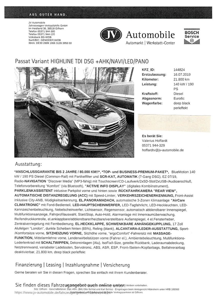 VW Passat Variant