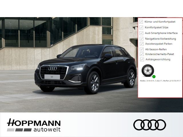 Audi Q2 30 TFSI (verfügbar ab MÄRZ 2025) 85(116) kW(P