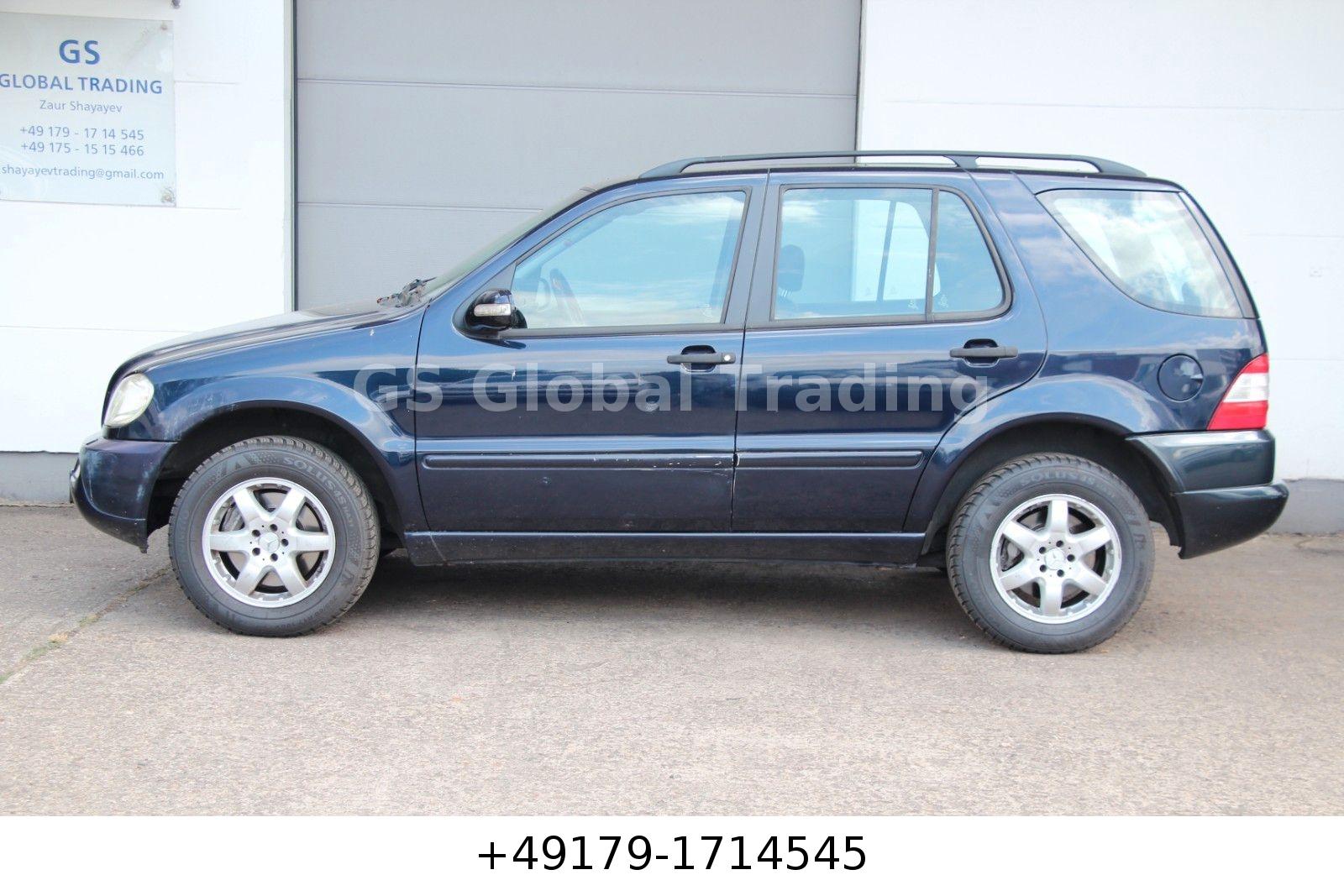 Mercedes-Benz ML270 2004 — engine 2.685 cm³, 163 HP (120kW)