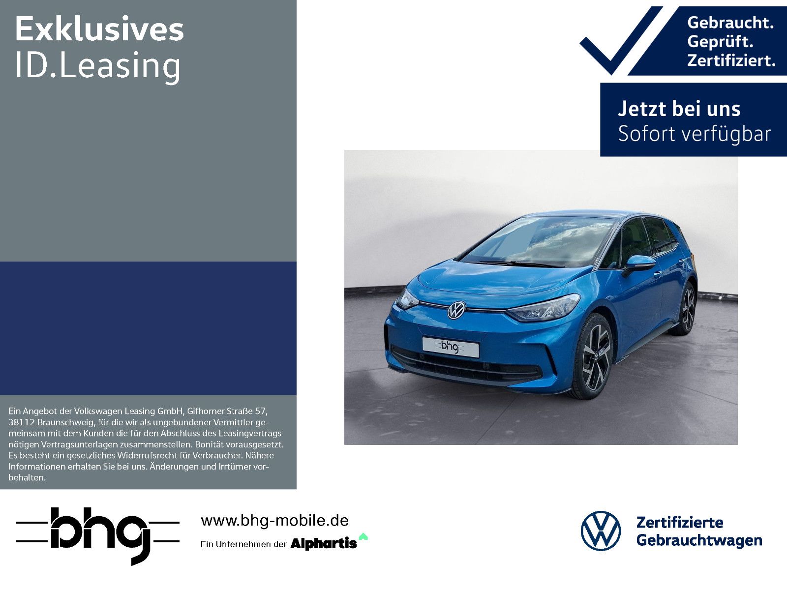 Volkswagen ID.3 Pro * Kamera * ACC * Keyless * Park Assist 