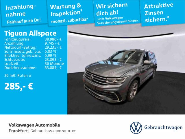 Volkswagen Tiguan Allspace 2.0 TDI DSG R-Line Navi LED Heck