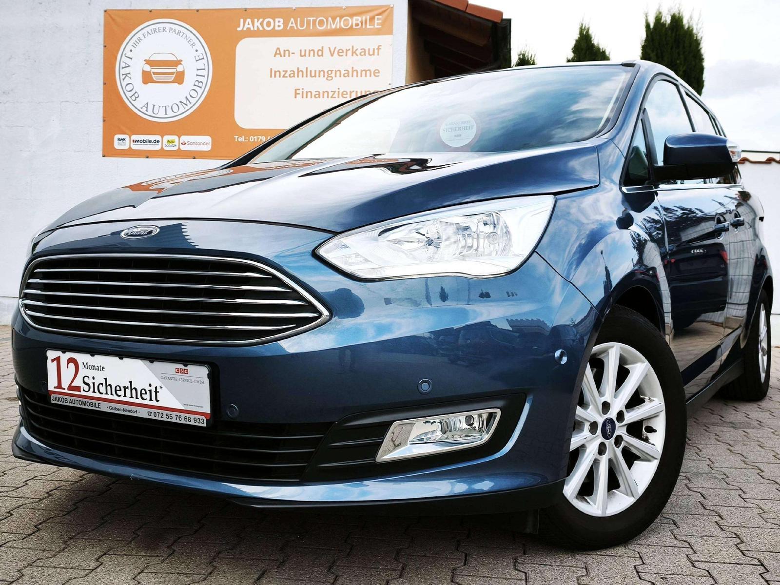 Ford Grand C-Max TÜV Neu 1.Hand NAVI Kamrera Sitzheiz