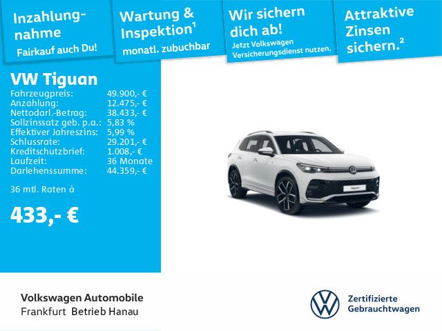 Volkswagen Tiguan 1.5 eTSI DSG R-Line Navi AHK LED Heckleuc