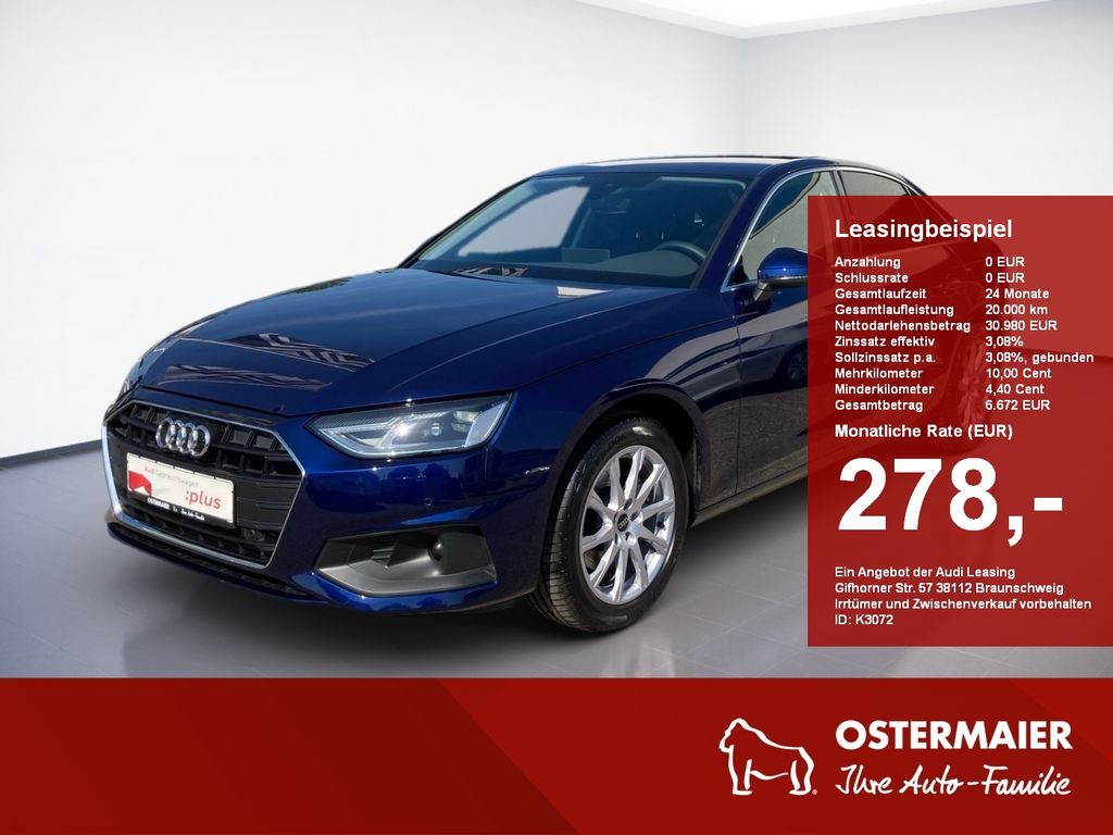 A4 Limousine 35 TFSI 150PS S-TRONIC ACC.VIRTUAL.