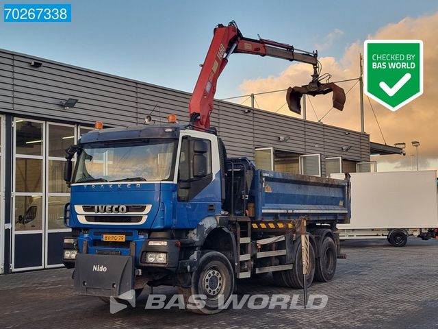 Iveco Trakker 410 6X6 NL-Truck HMF 1460 K2 Kran Crane