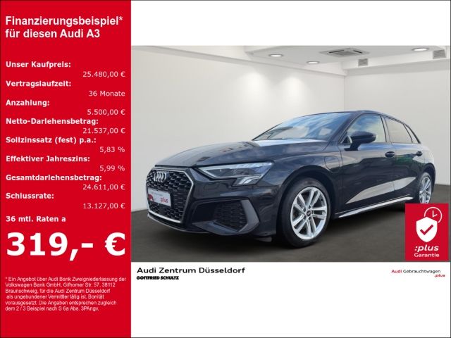 Audi A3 Sportback S line 40 TFSI e PANO KAMERA MMI LE