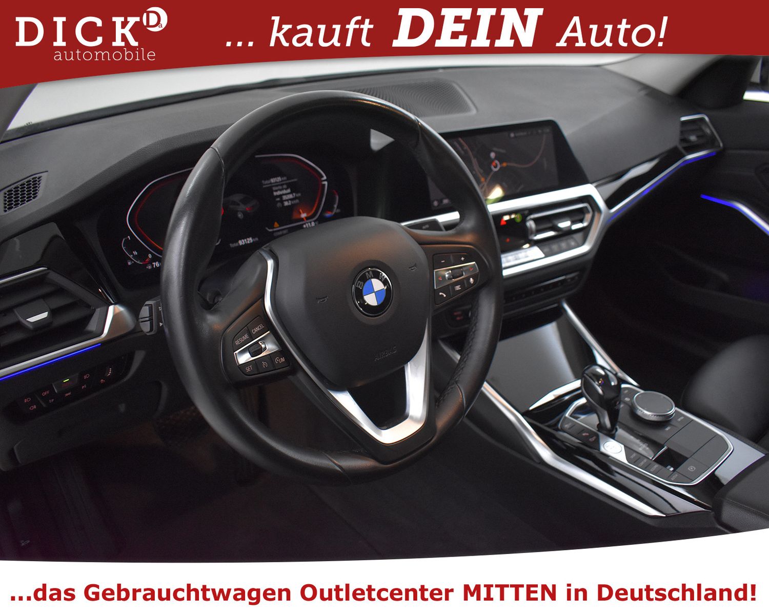 BMW 320i Aut Sport Line SHADOW+NAVI PLUS+VIRTU+LED+M - Image 10