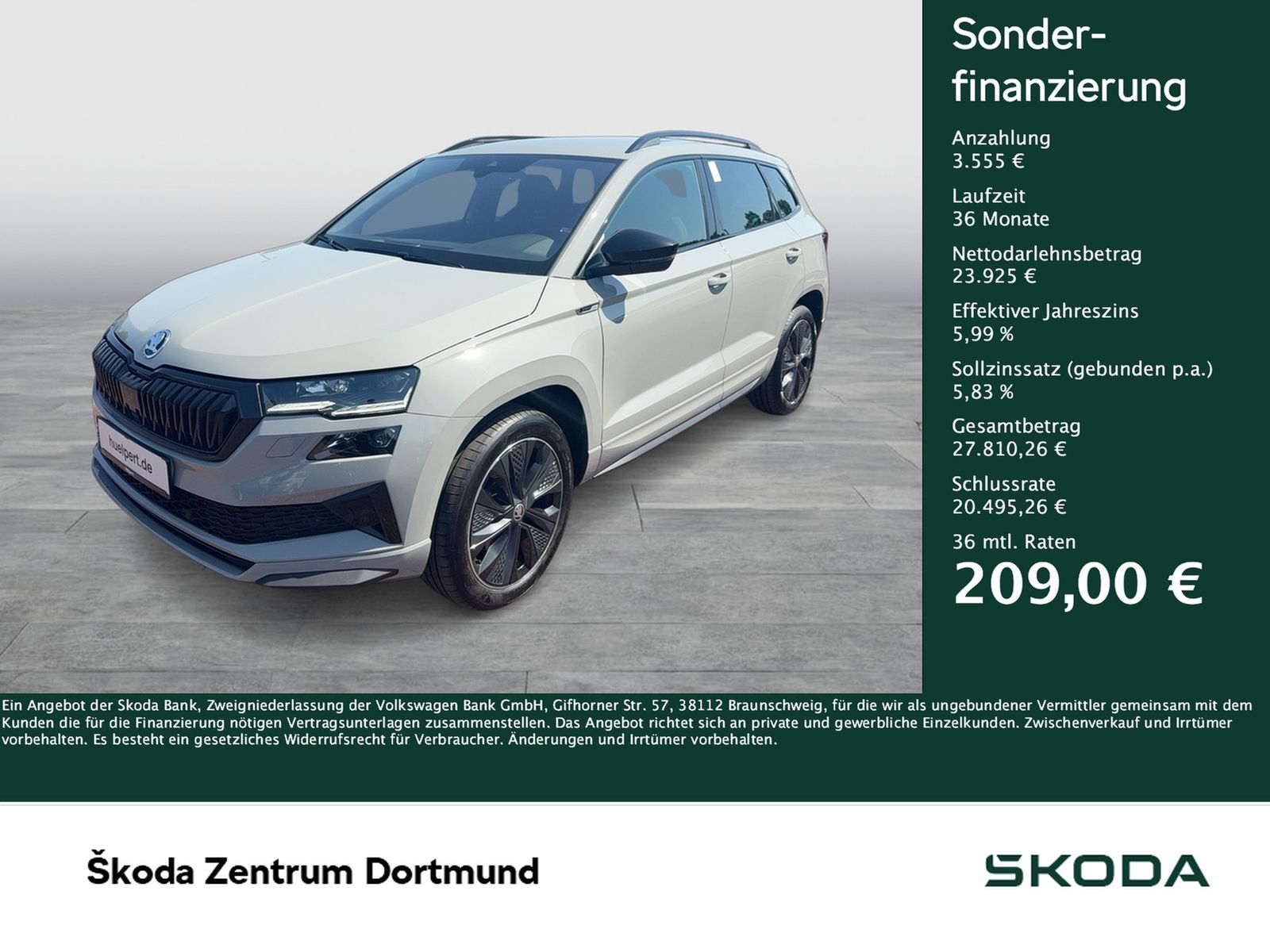 Skoda Karoq 1.5 SPORTLINE CAM ACC LM18 MATRIX E-KLAPPE