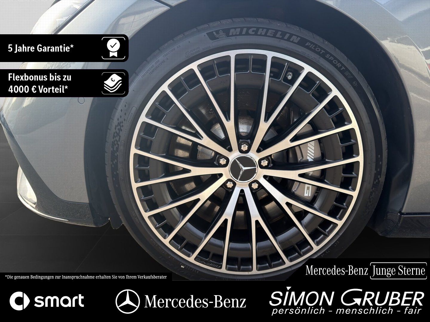 Fahrzeugabbildung Mercedes-Benz EQE 43 4M AMG Pano Hyper Airmatic Digi HAL HUD