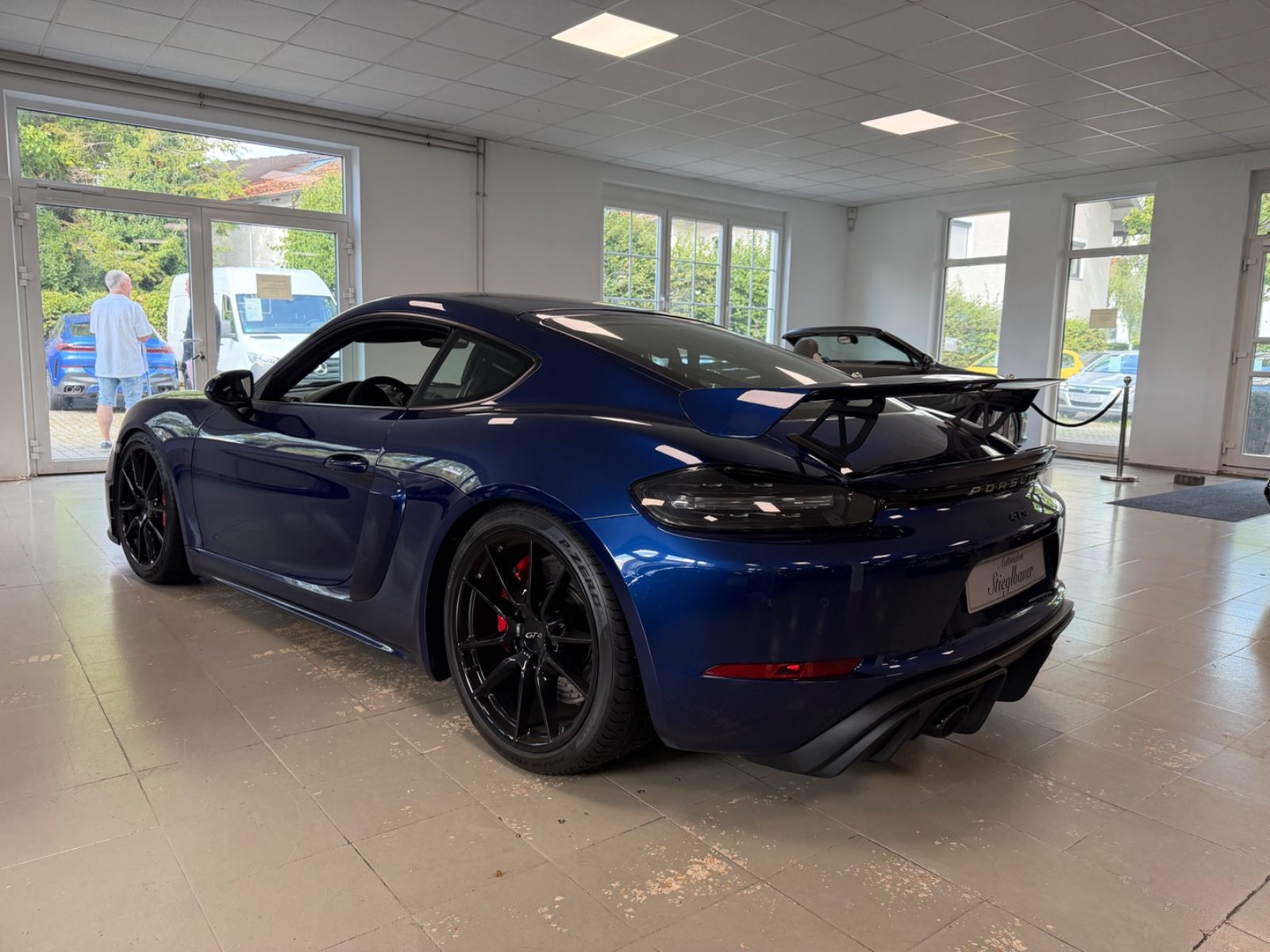 Porsche Cayman GT4 Clubsport Deutsch Schalter PZ Scheckh foto 5