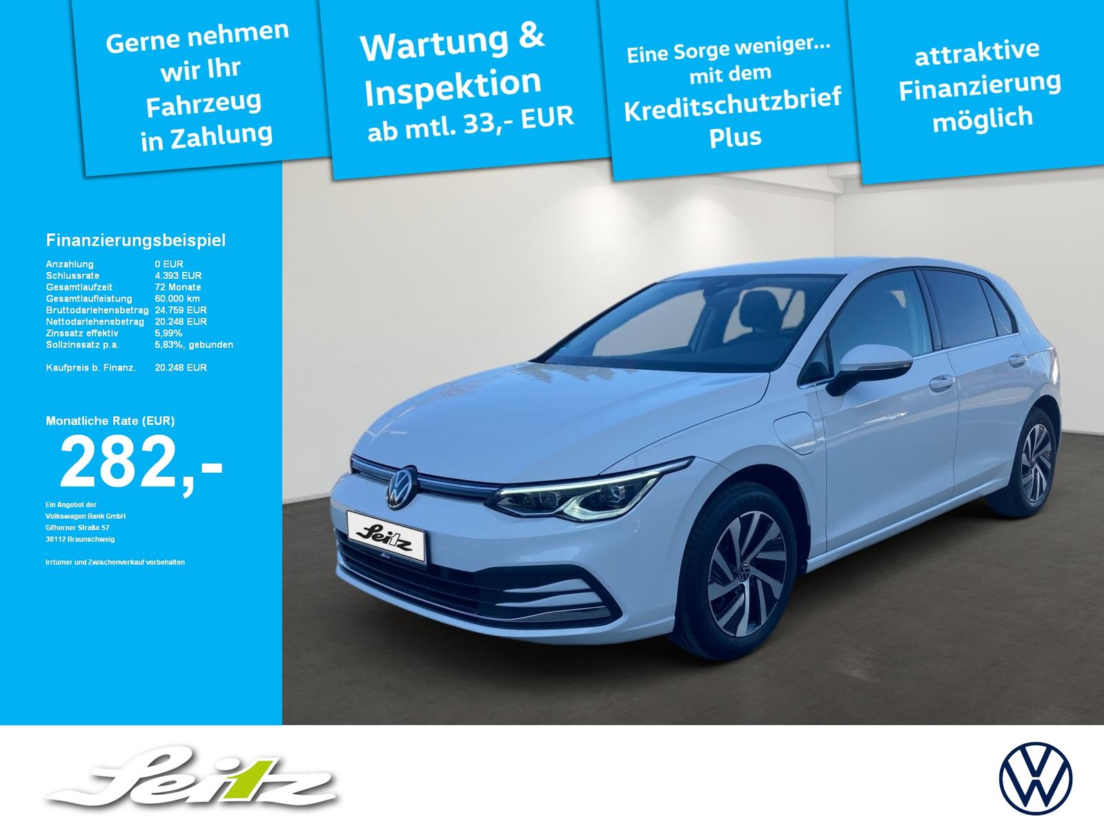 Volkswagen Golf VIII 1.4 TSI eHybrid Style *LED*KAMERA*NAVI