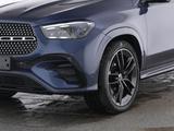 Mercedes-Benz GLE 450 4MATIC |AMG|NIGHT|KEYL|NAVI|MBeam|PANO - mit Benzin-Antrieb: Blau, Teilleder, Schiebedach