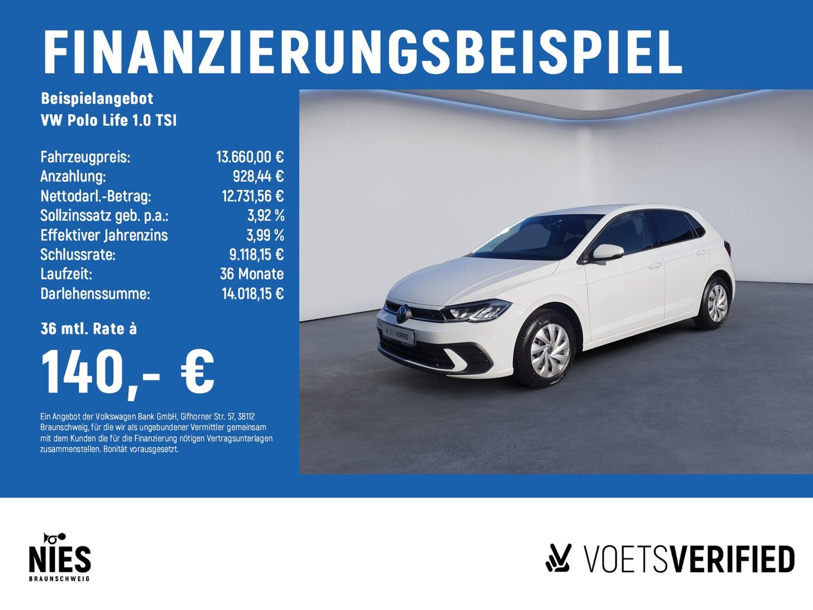 Volkswagen Polo Life 1.0 TSI LED+PDC+KLIMA