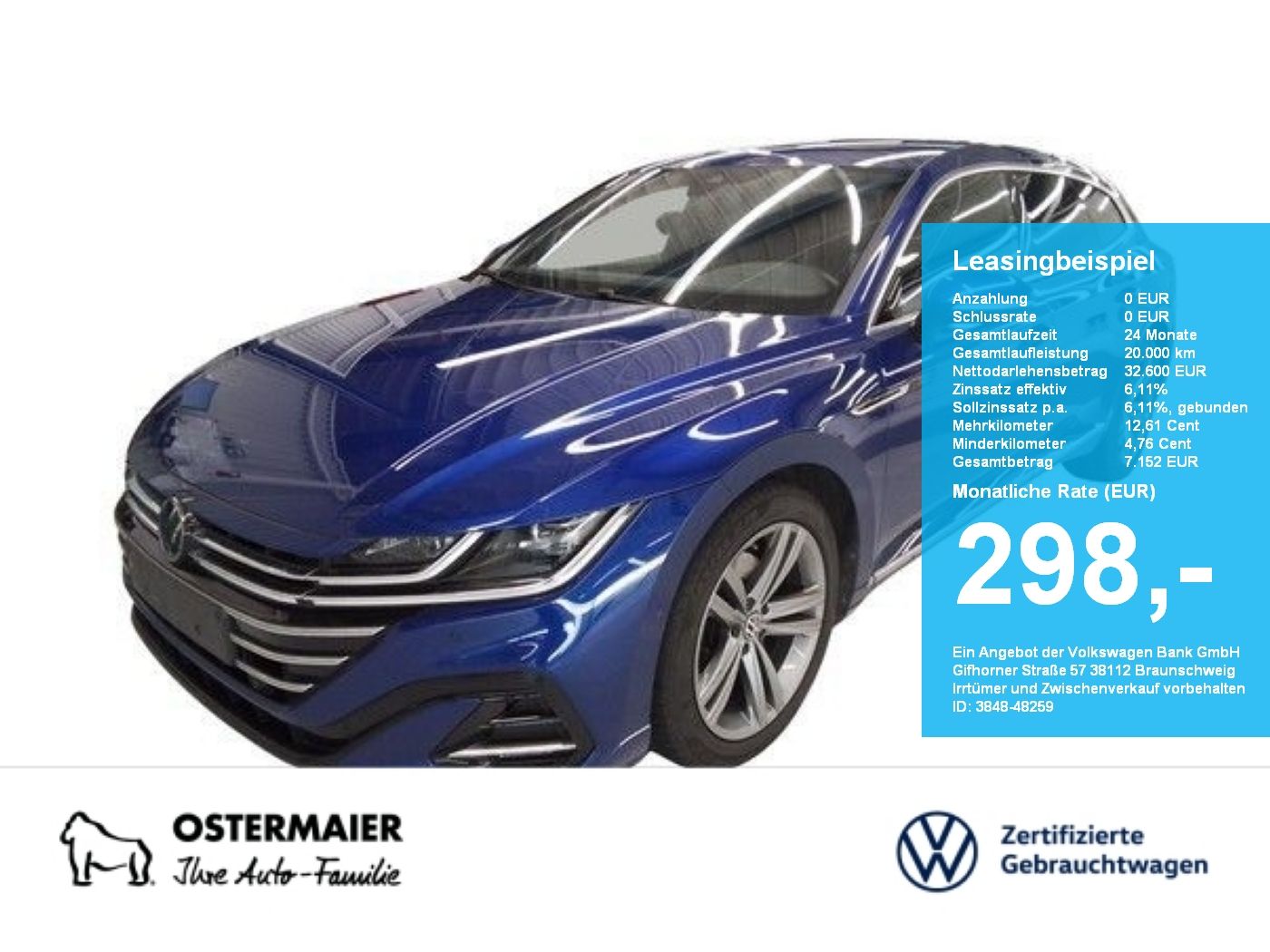 Volkswagen Arteon Shootingbrake R-LINE 2.0TDI 200PS DSG NP.