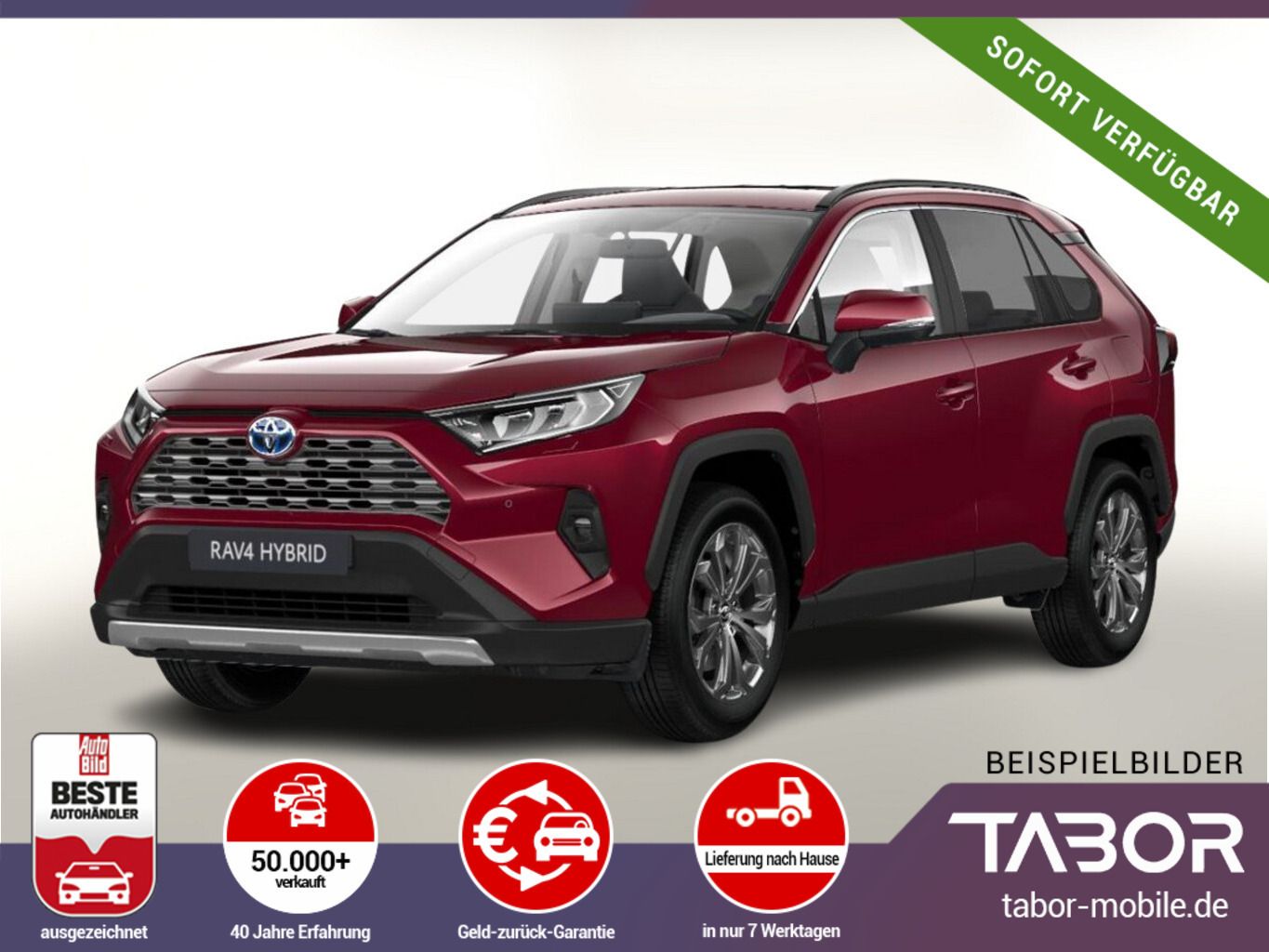 Toyota RAV4 2.5 Hybrid 218 ECVT Team D el.HK SHZ DigC