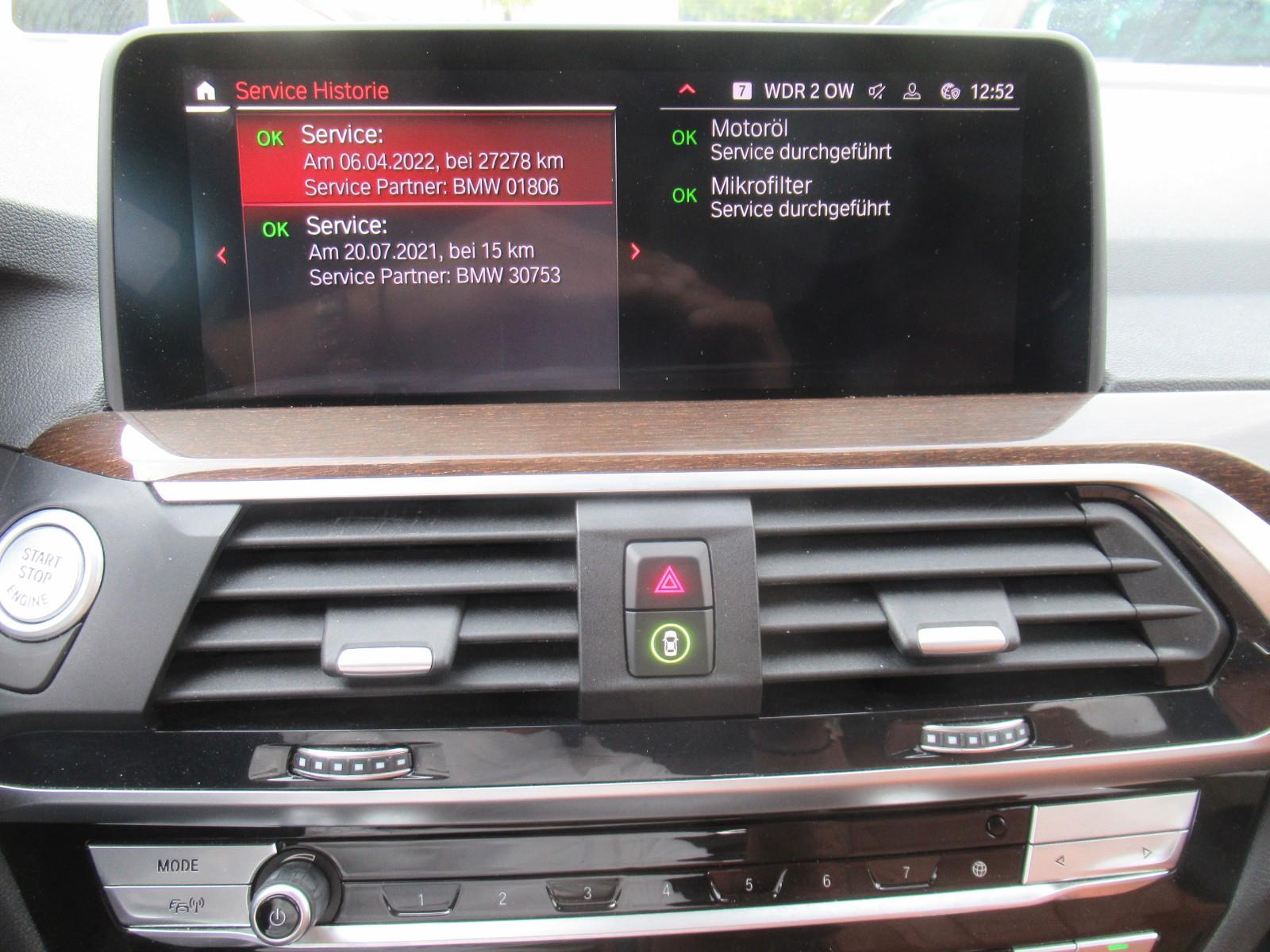 BMW X3 XDRIVE 30D 286CH - BVA - HISTORIQUE ENTRETIEN COMPLET BMW - 56.724 KMS