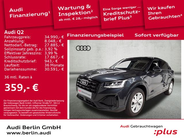 Audi Q2 Advanced 35 TFSI S tr. VIRTUAL LED PDC NAVI