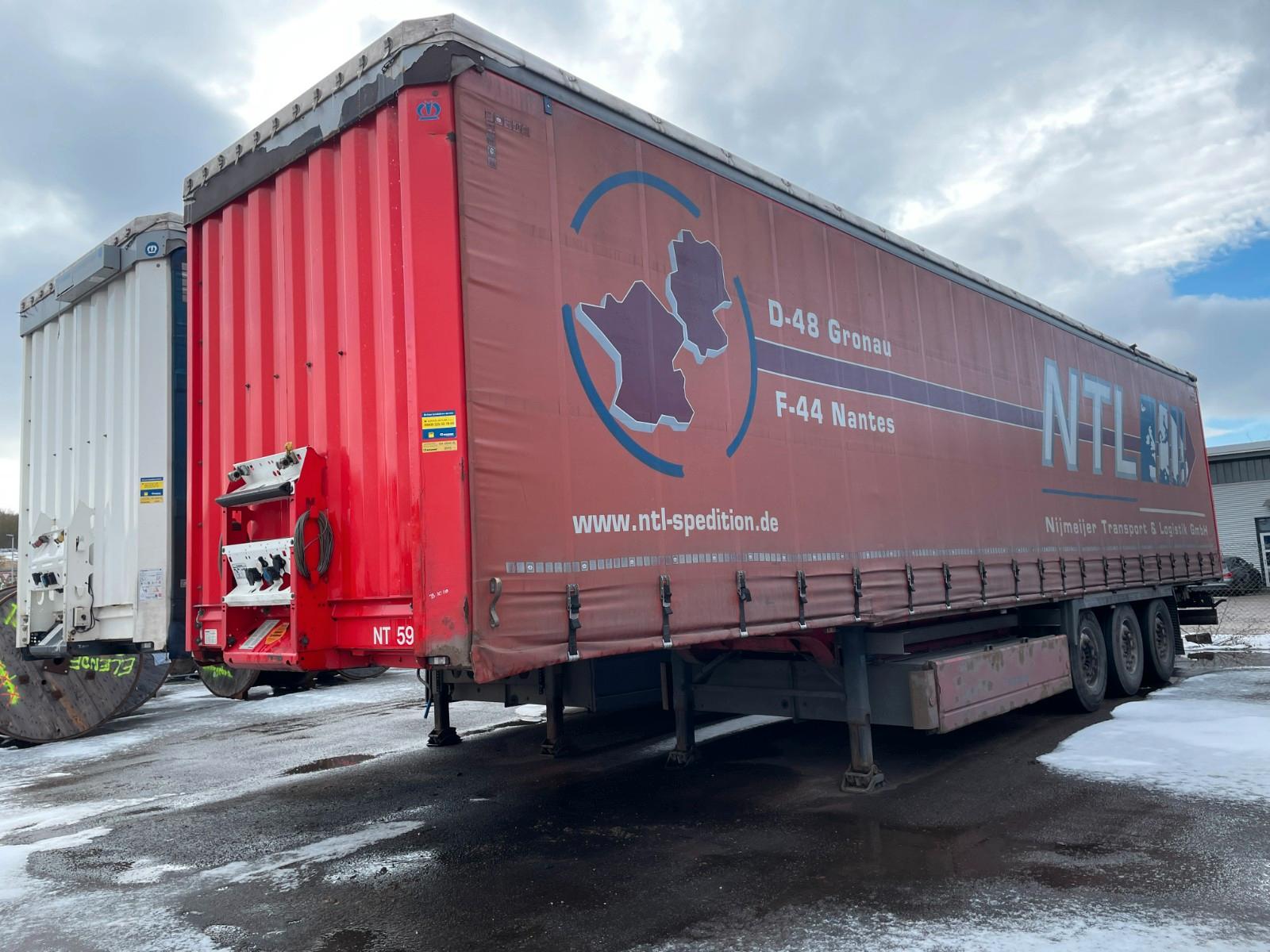 Krone Pritsche Plane   Coilmulde 9000mm, TÜV 11.26