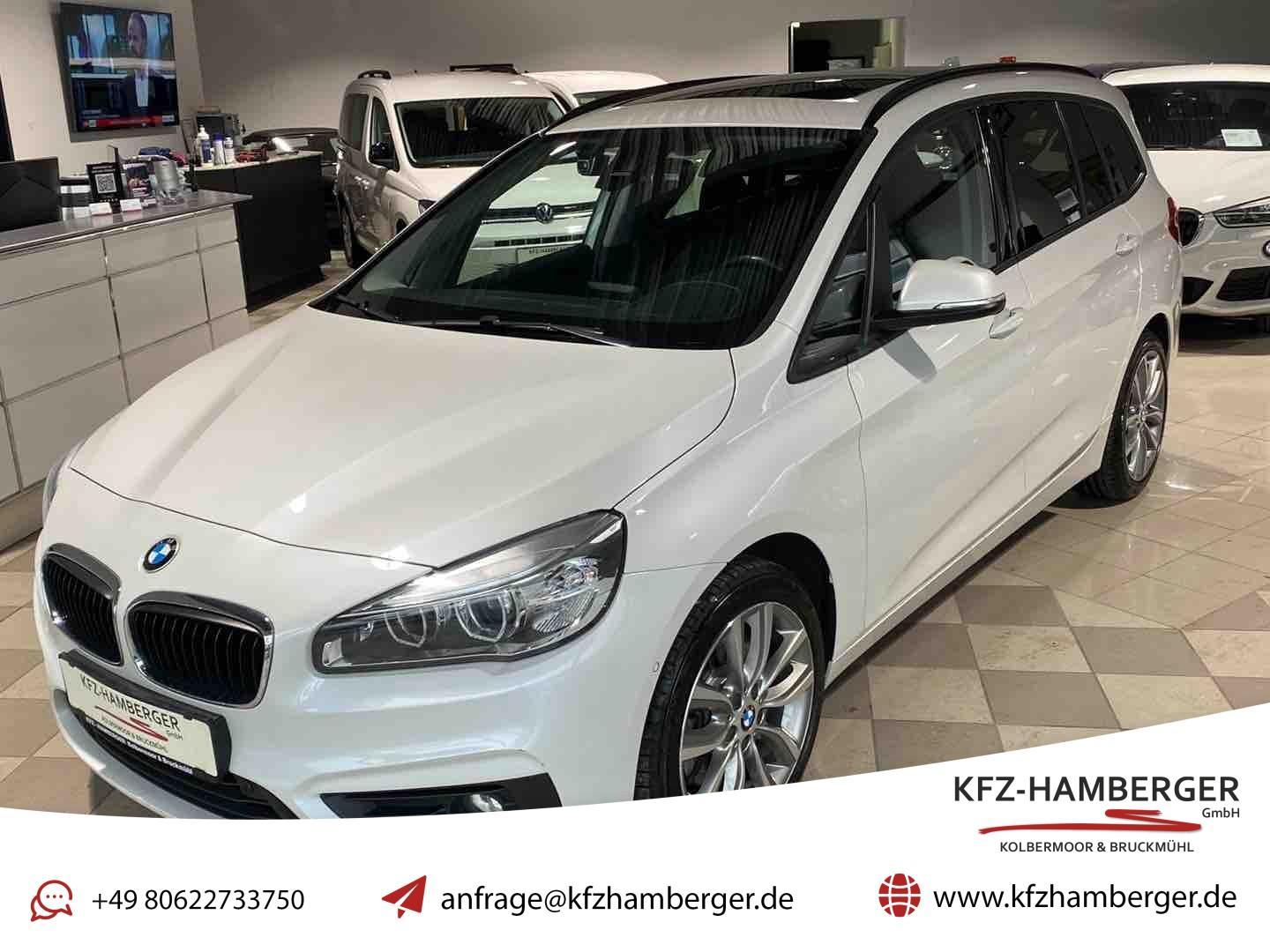 BMW 220i GRAN TOURER ADVANTAGE AHK PANO SHZ NAVI PDC