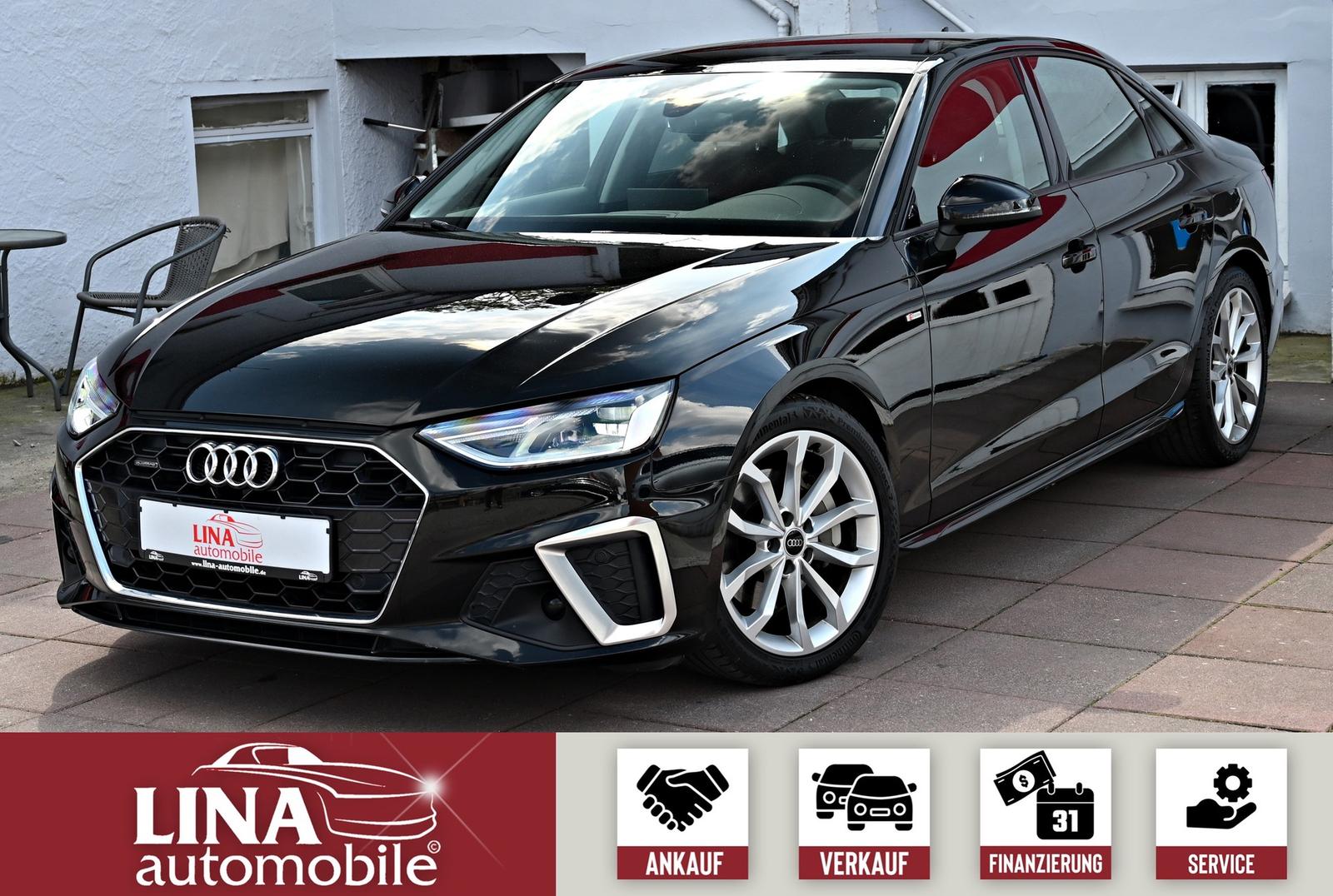 Audi A4 40 TDI Quat. S-Line 1Hd*NaviDVD*LED*204Ps*18"