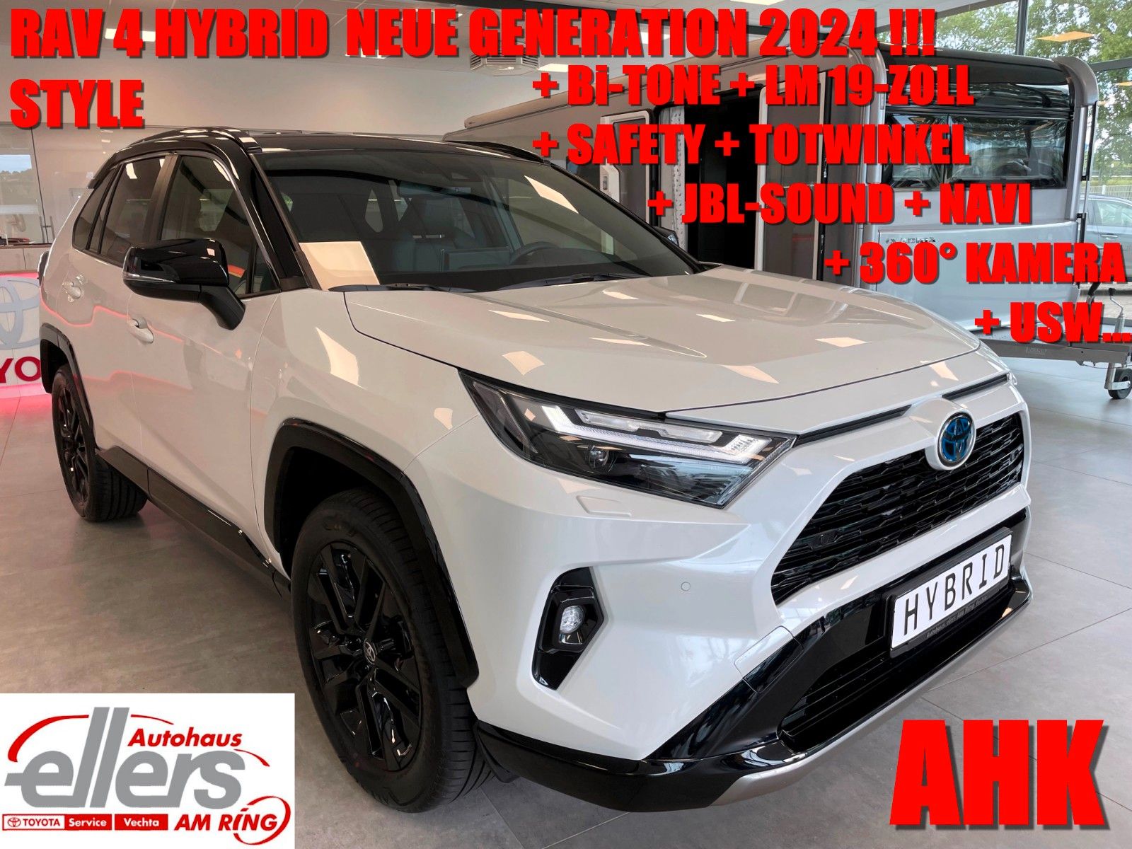 Toyota RAV 4 HYBRID STYLE JBL 360° TWA LED NAVI AHK foto 1