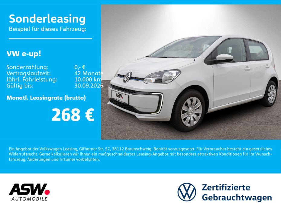 Volkswagen e-up! move up! Climatronic RFK PDC CCS SHZ