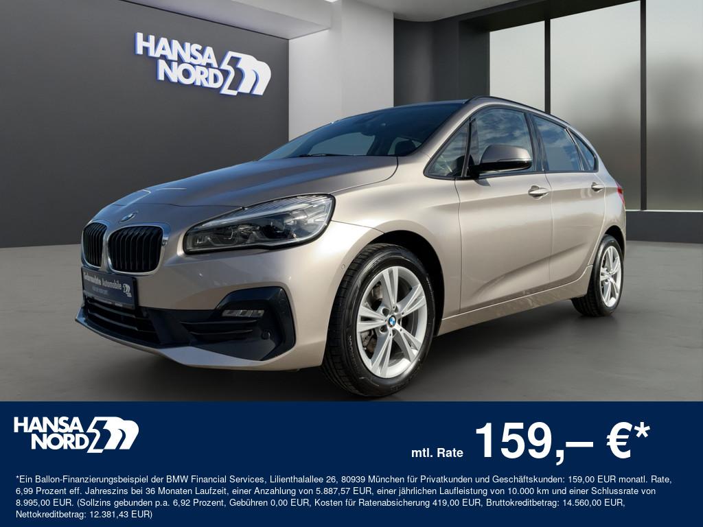 BMW 218i Active Tourer ADVANTAGE LED NAVI 17" AHK