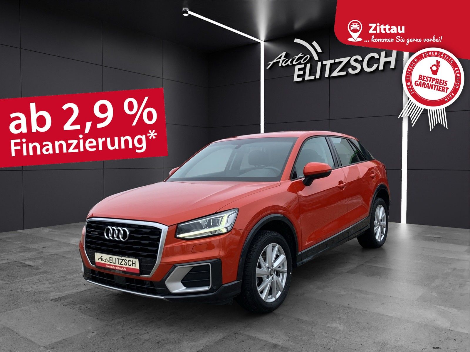 Fahrzeugabbildung Audi Q2 TFSI quattro S tronic LED SHZ APS Plus